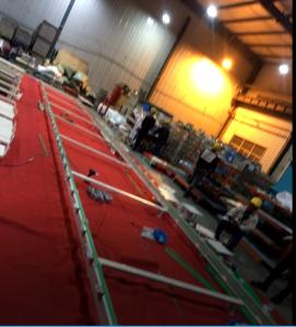 China PCL500 60HZ 15M/Min 12000mm Tray Chain Roller Conveyer factory