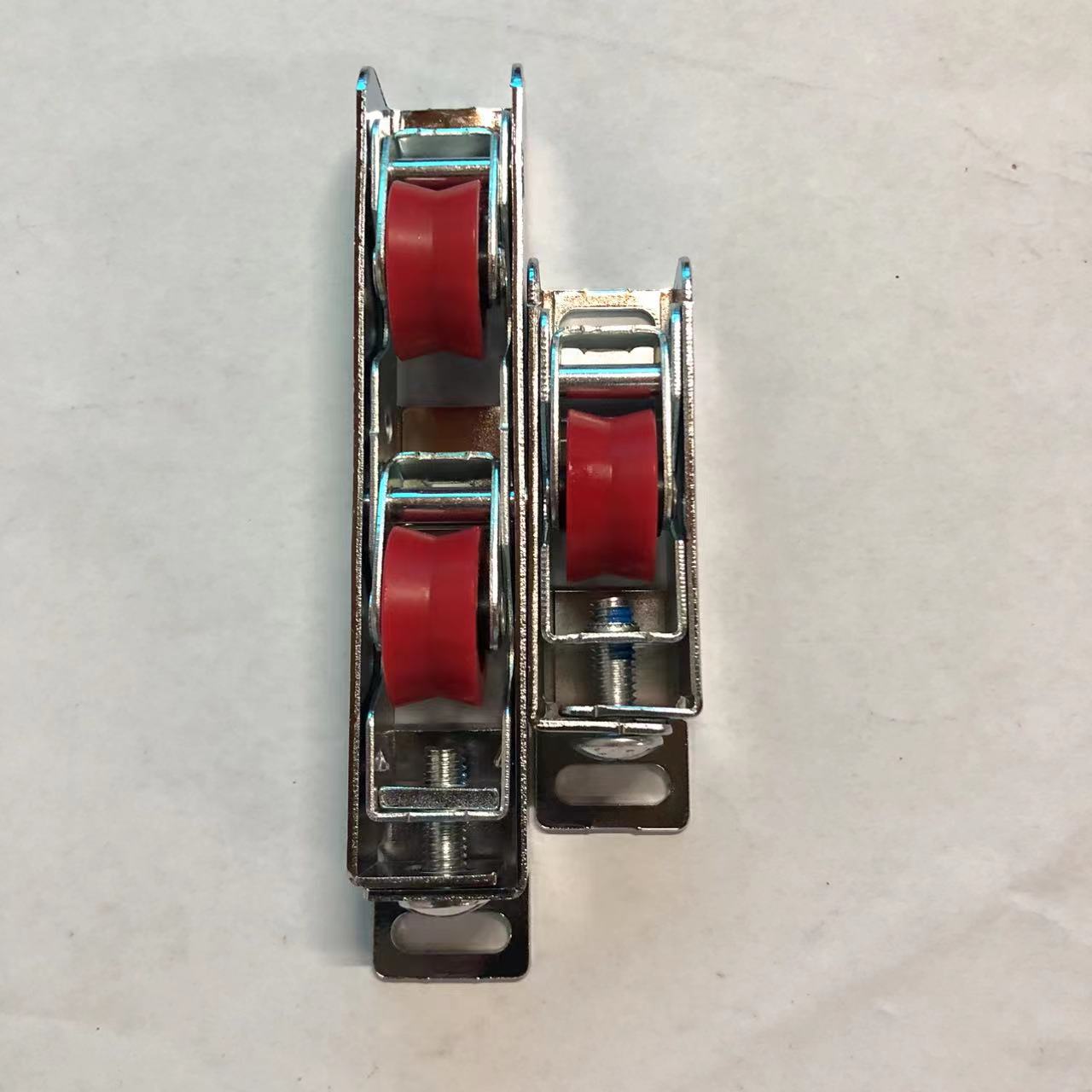 ISO9001 Approved V-shaped Aluminum Alloy Sliding Door and Window Roller with 19.5MM Height