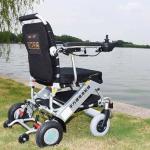 Lithium Ion 36km ISO13485 Collapsible Electric Wheelchair