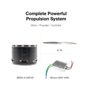240150 BLDC Heavy Lift Drone Motor 220KG Thrust 15KW
