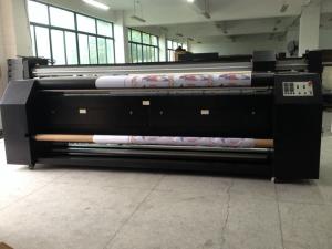 China Epson DX7 Printhead Custom Flag Printing Machine With Black Body factory