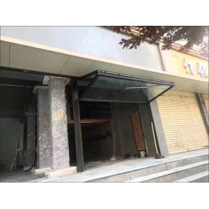 Vista Chalet Style Folding Window Framing Glacier Views with Triple Pane Thermal