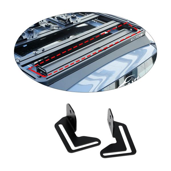 JEEP Led Light Bar Bracket Roof Tray Accessories Aluminum Lightbar Mounting