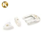 Men Fashion Belt Buckles , Thick Zinc Alloy Plate Style Belt Buckle