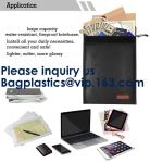 Fiberglass Waterproof Durable,Fire Resistant Document bag Fire Proof Bag,Non
