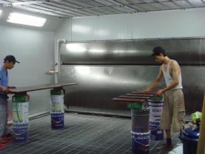 China Furniture Spray booth/Furniture spraying room and drying room factory