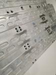 3003 4343 7072 Aluminum Liquid Cooling Plate For Prismatic Battery