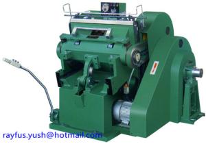 China Platen Die Cutting And Creasing Machine Large Pressure Four Safety Multi Usage factory