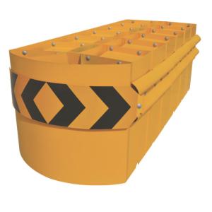 China ISO9001 2008 Certified Highway Guardrails Crash Cushions Barrier factory
