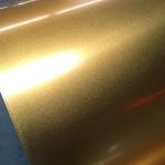 ETP Electrolytic Steel Tinplate Gold Colour Printed Sheet For Making Metal