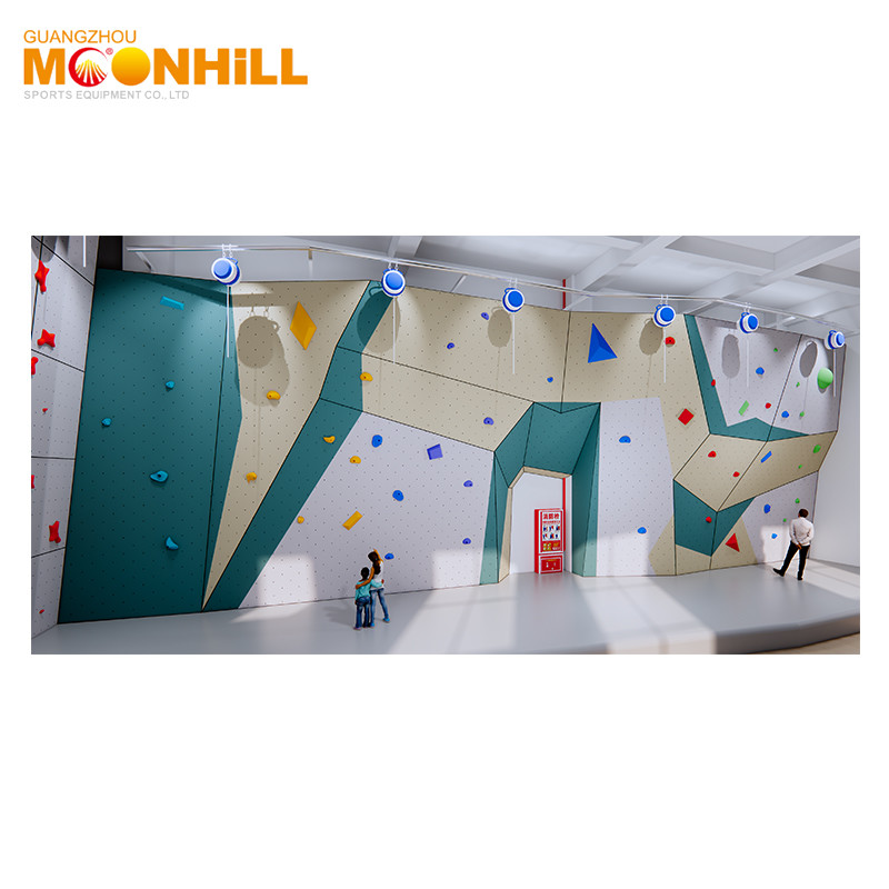 Gym Park Indoor Climbing Wall Commercial Corrosion Resistant Customized