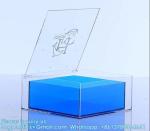 Wholesale Color Acrylic Transparent Box Double Layer Plexiglass Storage Box