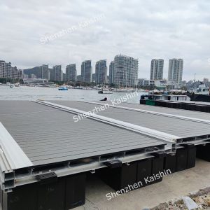 China Marina Dock Function Yacht aluminum alloy Floating Dock For Watercraft floating bridge platform on sale