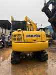 Yellow Komatsu PC70-8 Excavator 20 Tons 48.5 kW Power 3293 Working Hours