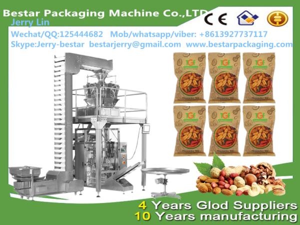 Nut Packaging Machine Bestar packaging multi heads weigher automatic cashew nut