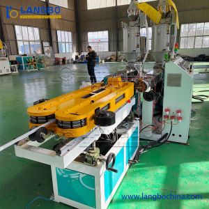 Single Screw Plastic Extruder Small Corrugated Pipe Making Machine
