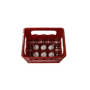 Stackable Beer Bottles Plastic Crates 12/24 Bottles Plastic Beer Crate 12