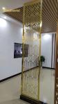 1x2.5meter Stainless Steel Room Divider Decoration for Wall / Hotel / Dining