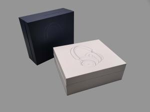 China Special paper Rigid Box Packaging With Stamping Embossing CMYK Color, for Electronic or retail selling factory