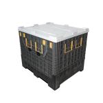 Folding plastic EU containers storage box for auto parts and foods