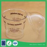 transparent plastic disposable Ice Cream Cups with lids 180 ml