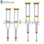 Aluminum Portable Medical Rehabilitation Equipment Disabled Adult Crutch 100kg