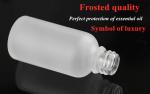 5ml-50ml Essential Oil Glass Dropper Bottle Frosted Glass Serum Bottle