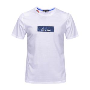 China Streetwear Mens Trendy T Shirts Jersey Fabric Customized Color For Adults factory