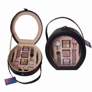 good quality luxury PU leather cosmetic box