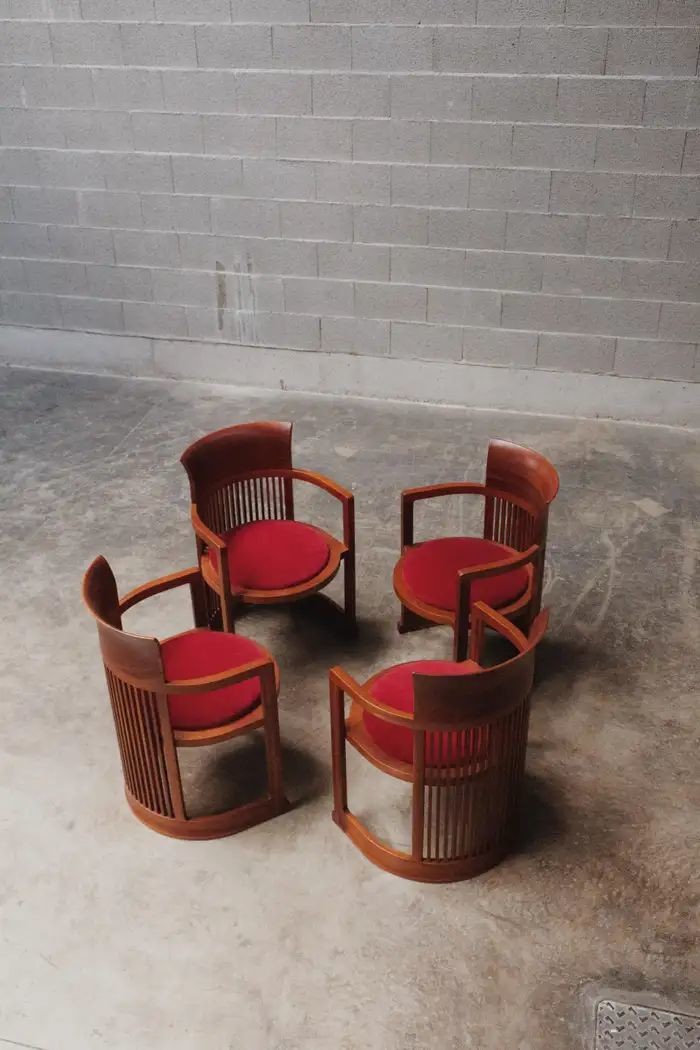 High End 5 Star Hotel Restaurant Furniture Wood Dinning Chair 8 Sets
