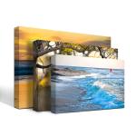 Handpainted Modern Landscape Picture Painting Landscape Wall Art Canvas 6 Color