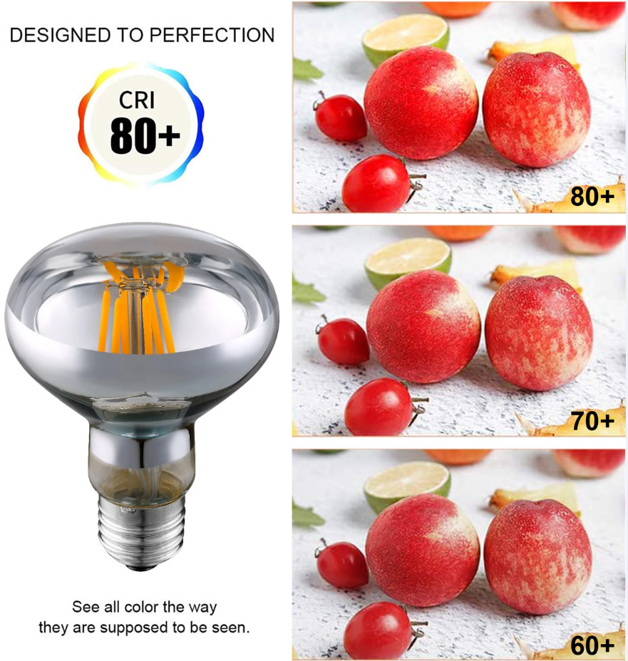 2W 4W 6W 8W Led Filament Bulb E14 B22 E26 E27 R50 R63 R80 Reflector Spot Light Led Filament lamp