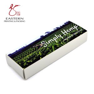 China Glossy Lamination Paperboard Packaging Box 350gsm White Cardboard on sale