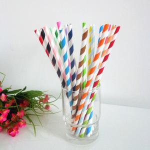 China Paper drinking straw for party decoration factory