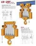 Low clearance ring chain crane, hhbb 10t electric chain crane, ring chain