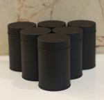 Metal Round Tin Box Round Tin Canister Round Tea Tin Box