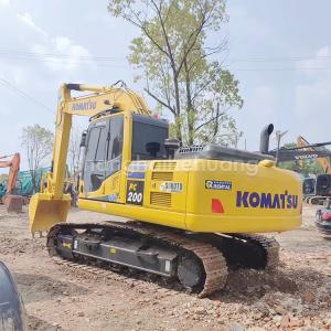 China Second Hand Excavator PC200-8 Komatsu 200 20 Tons with Original Hydraulic Cylinder factory