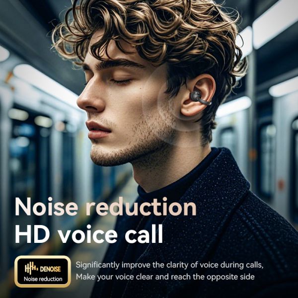 True Active Noise Cancelling Wireless Earbuds with 360° Surround Sound and Wireless V5.4 Technology