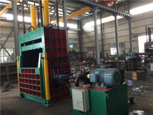 China Waste Paper Vertical Baler Machine Pack Loose Materials 200 Tons Nominal Force factory