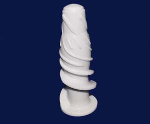China Anti - Oxidation Ceramic Threaded Rod With Screw High Temperature Resistance factory