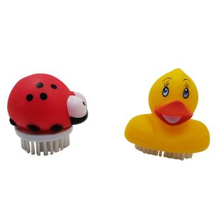 China Household Education Childrens Bath Toys Duck Animal Shaped DIY Painting factory