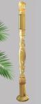 Crystal Hand Railing Acrylic Stair Balustrade Crystal Newel Post Rail Post