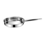 Hot Selling Kitchen Stainless Steel Non Stick Fry Pan Three Layer Double Bottom