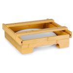 Tableware Type Dinnerware Bamboo Under Cabinet Paper Plate Dispenser for Your