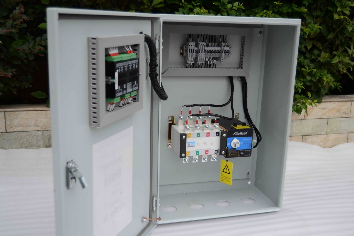 160A Ac Dc Three Phase Automatic Changeover Switch 2P 8kV