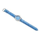 3ATM Blue Custom Full Diamond Women Watch