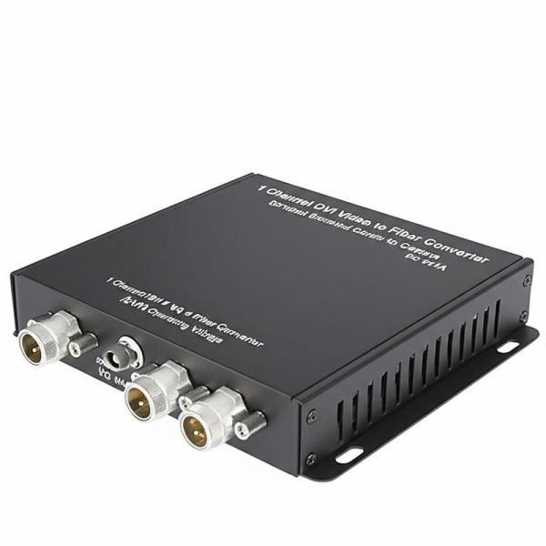 China 1 Channel DVI Video to Fiber Converter Data Transmission from Control Center to Camera DC 5V1A Operating Voltage factory