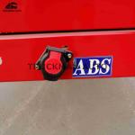 3 Axles 50 Tons Side Wall Semi Trailer Truckman Brand For Transport Bulk Cargo