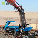 Excavator Attachment Hydraulic Demolition Shear For Waste Vehicles Dismantling