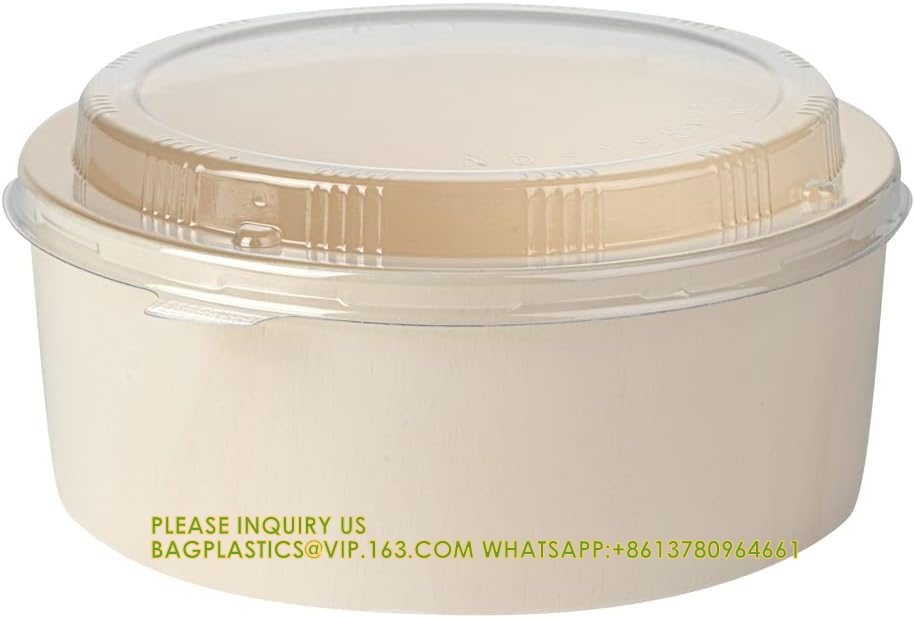 17 Ounce Square Straight Wooden Containers - Containers Sold Separately, Clear Plastic To Go Box Lids